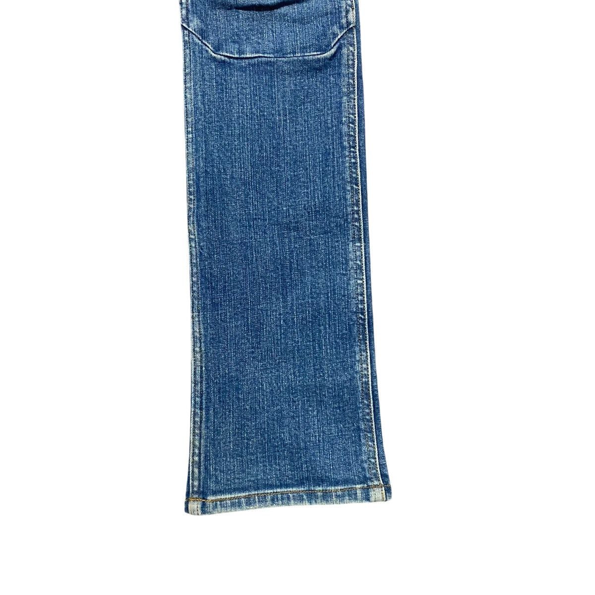 Japanese Brand Fadthree Denim Biker Jeans Stretch Size US 30 / EU 46 - 9 Thumbnail