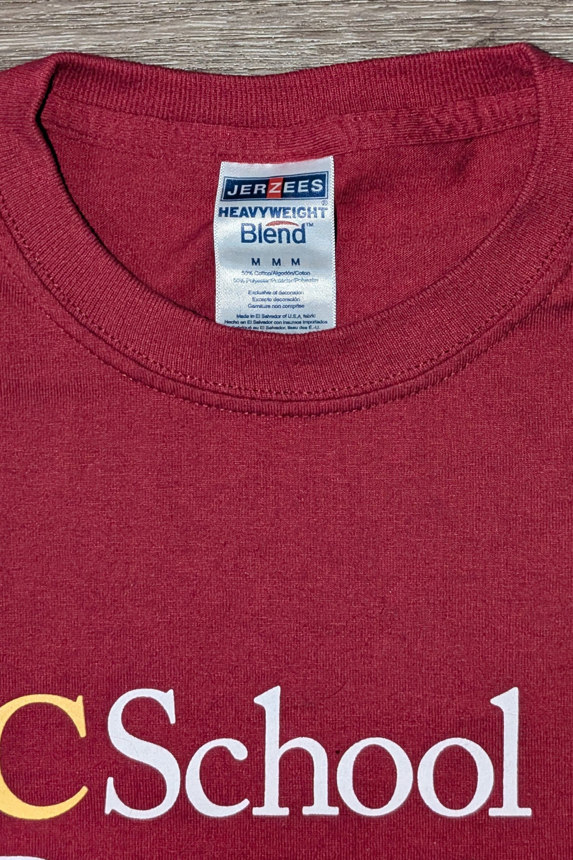 Jerzees Vintage USC School of Dramatic Arts t-shirt - SIZE M Size US M / EU 48-50 / 2 - 3 Thumbnail