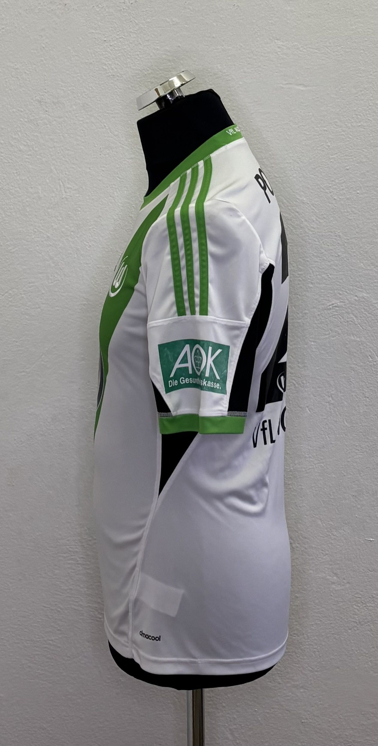 Adidas VfL Wolfsburg 2013/2014 Pohlers #26 Adidas Player Issue Size US S / EU 44-46 / 1 - 3 Thumbnail