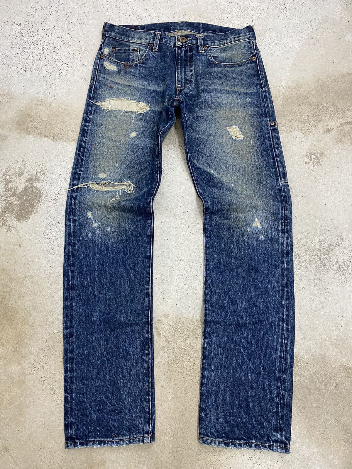If Six Was Nine Rna Slang Inc Japan Selvedge Dirty Mud Washed Wax Pocket Size US 31 - 3 Thumbnail
