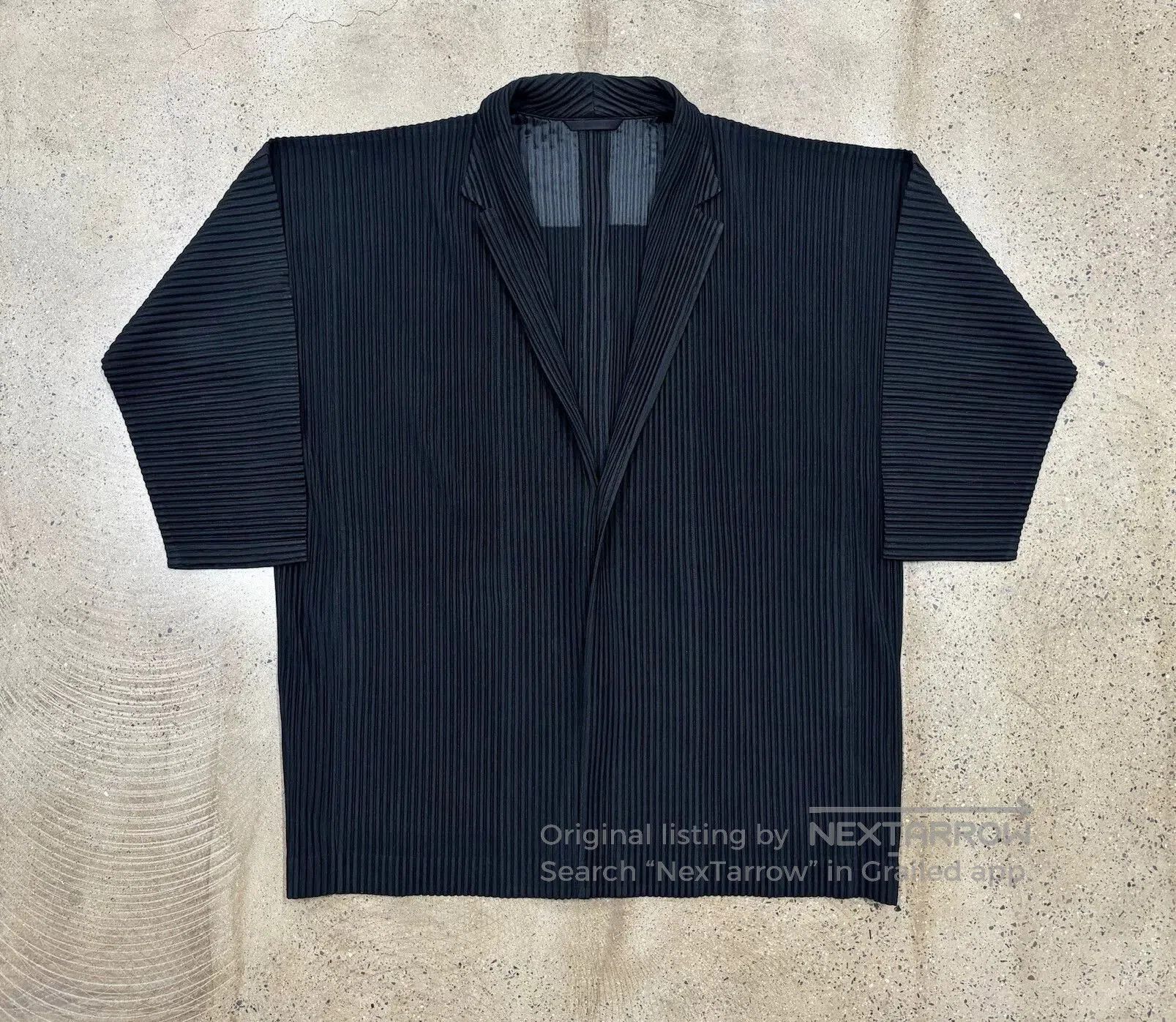 Issey Miyake Issey Miyake Pleated Blazer Size 3. Size L / US 10 / IT 46 - 1 Thumbnail