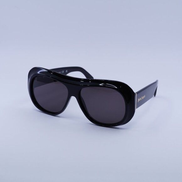 Palm Angels Palm Angels PERI103 ELFIN 1007 Sunglasses Black Aviator Size ONE SIZE - 1 Thumbnail