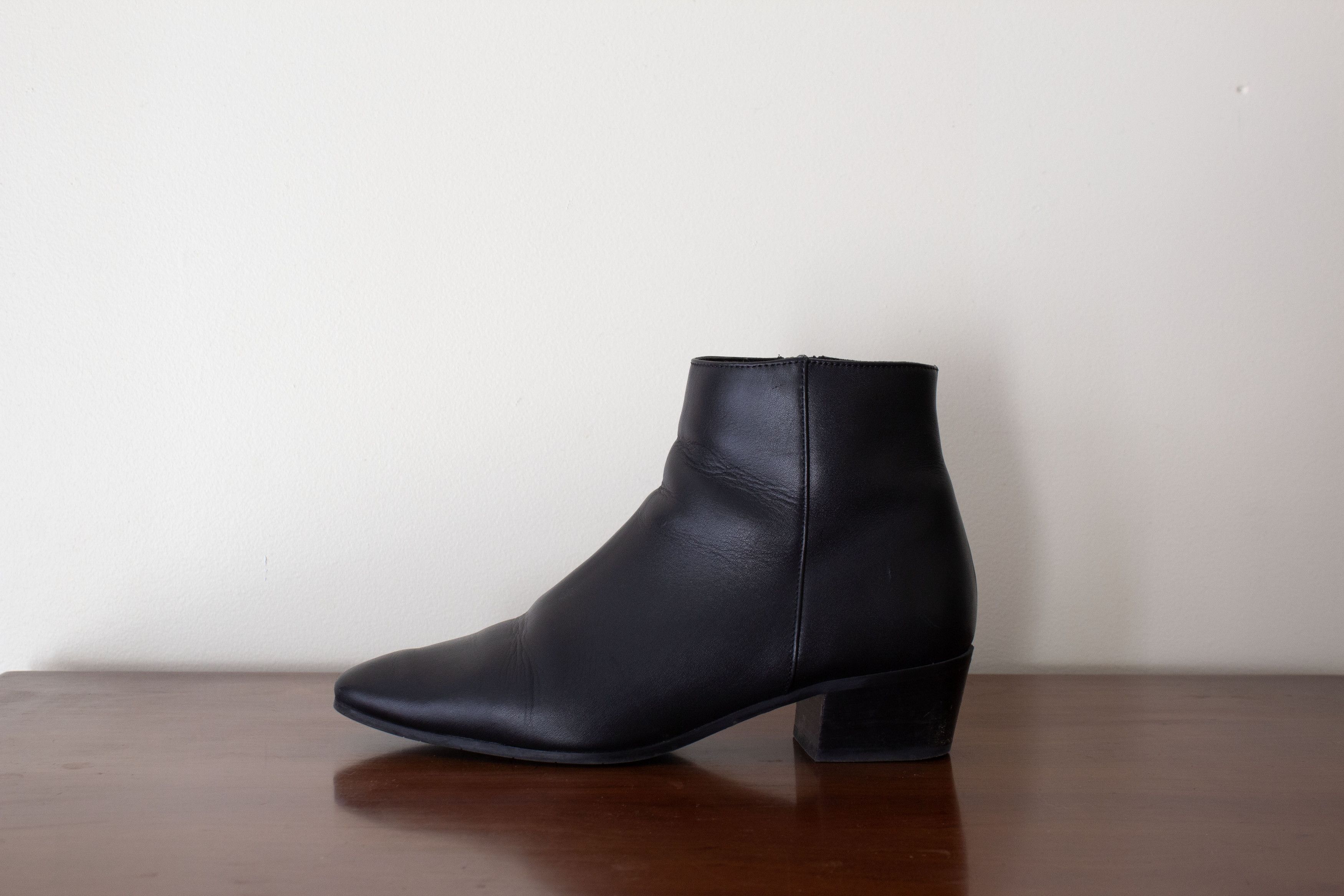 Aquatalia Aquatalia Black Leather Waterproof FUOCO Boot Size US 11 / IT 41 - 4 Thumbnail