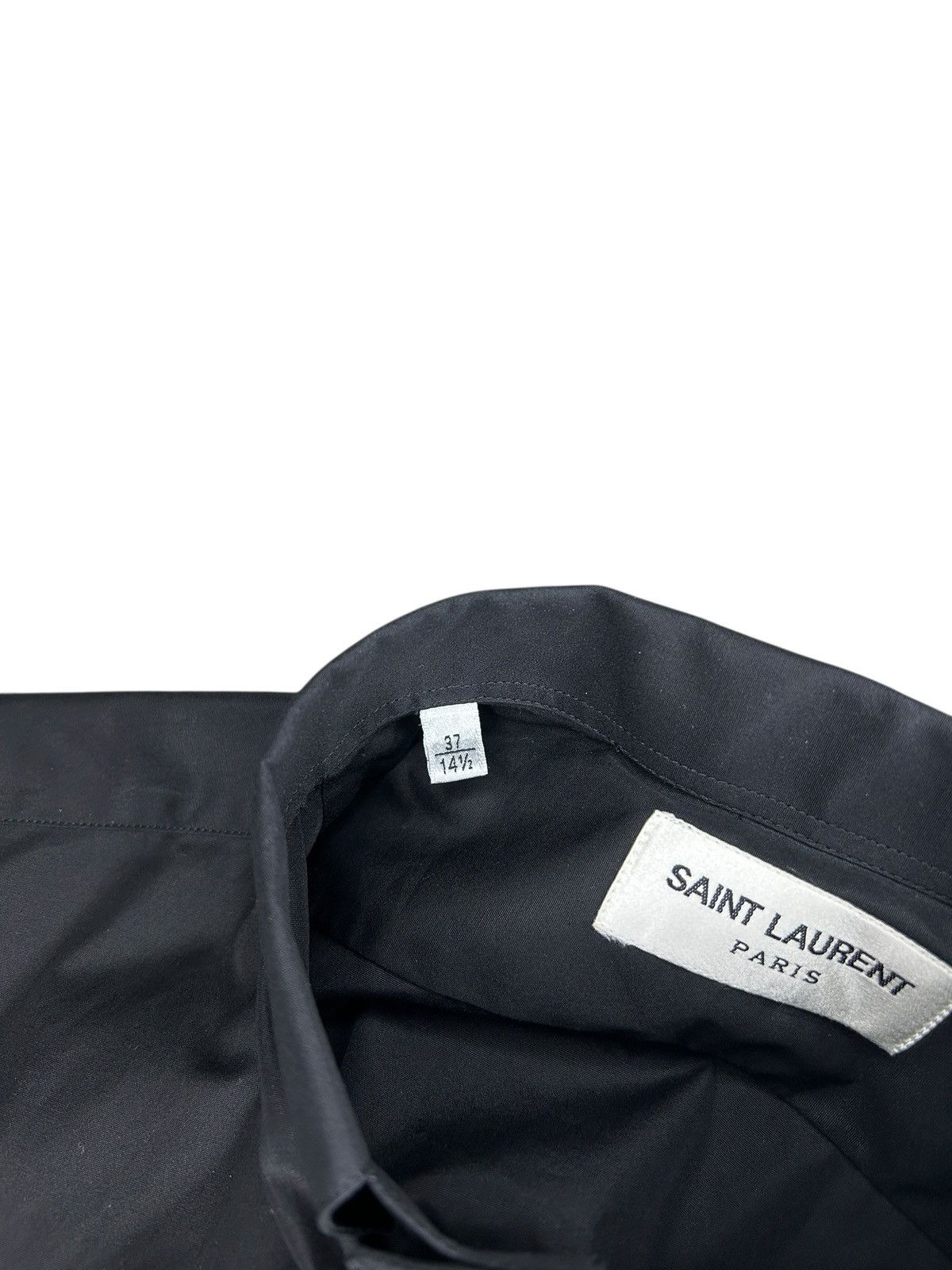 Saint Laurent Paris F/W 17 Mandarin Collar Shirt Size US M / EU 48-50 / 2 - 10 Thumbnail
