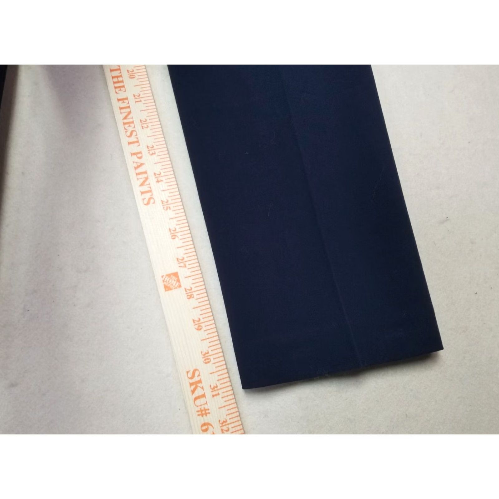 Izod Izod Mens Size 32x32 Navy Blue Straight Fit Dress Pants Chino Flat Front Business Formal Workwear Size US 32 / EU 48 - 5 Thumbnail