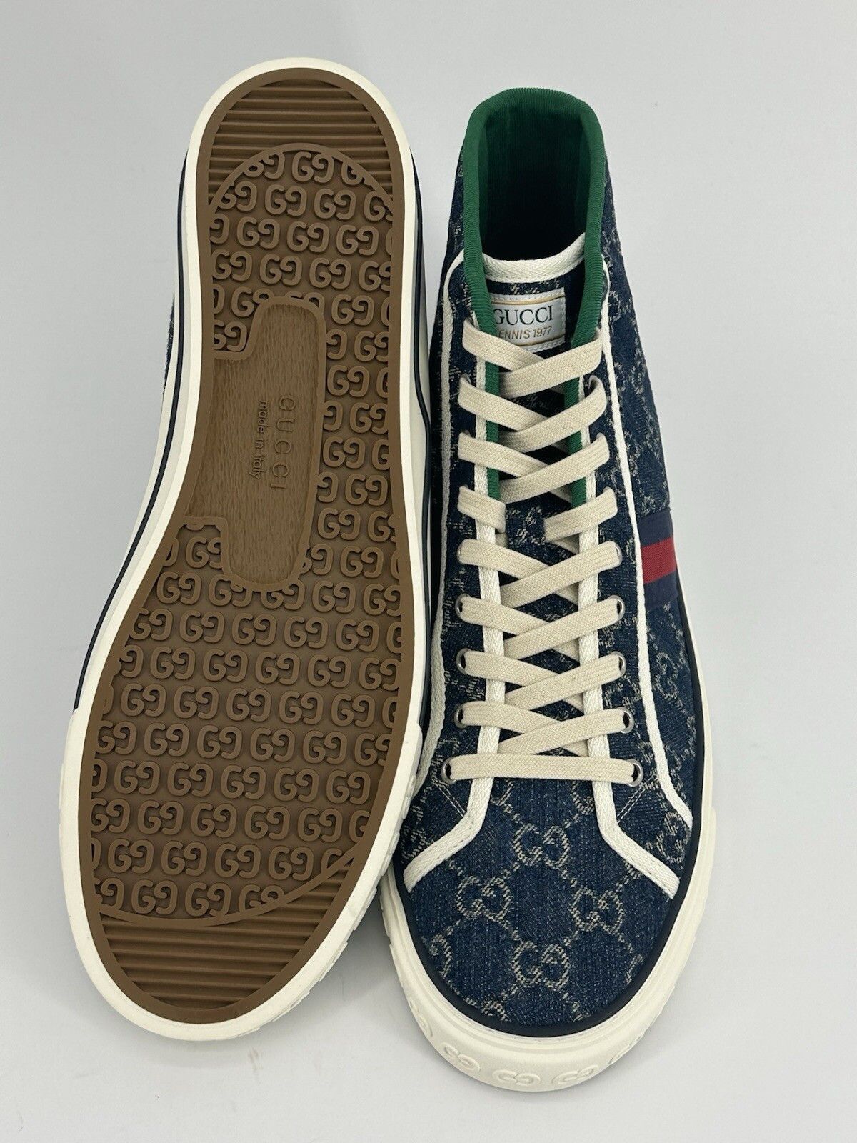 Gucci Size-EU-46,5/UK-12,5/US-13,5 New Gucci Men's Sneakers Size US 13 / EU 46 - 6 Thumbnail