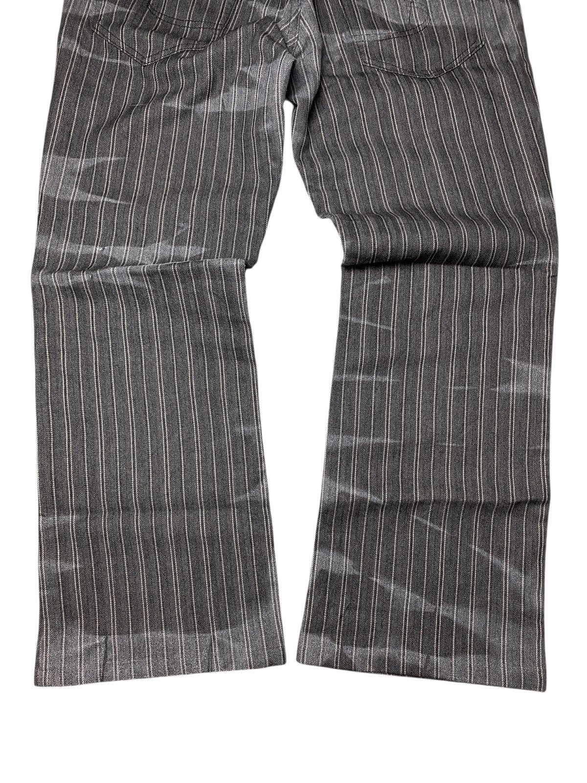 If Six Was Nine 2000's Semantic Design Clawmark Tuxedo Flared Pants Size US 29 - 8 Thumbnail