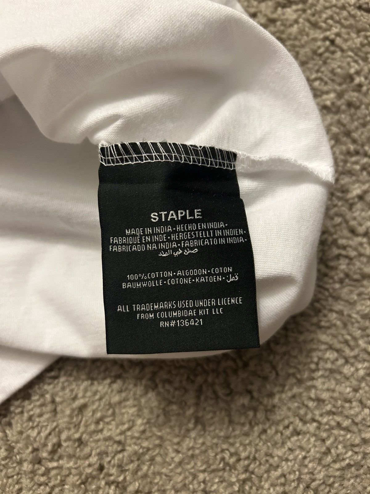 Staple Jeff Staple Staple Pigeon ‘Worldwide’ Tee Size Small Size US S / EU 44-46 / 1 - 13 Thumbnail