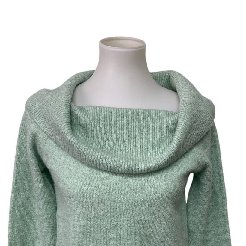 American Eagle Outfitters New American Eagle Womens Small Cowl Neck Knit Sweater Size S / US 4 / IT 40 - 2 Thumbnail