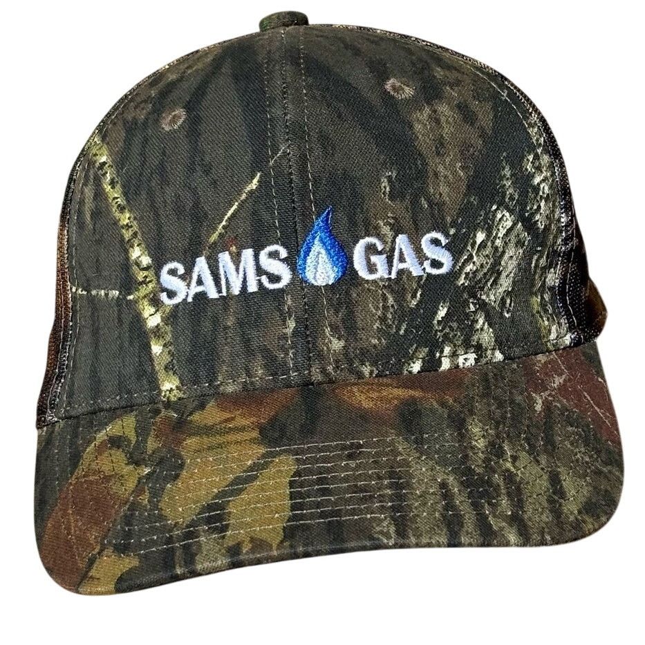 Port Authority Camo Sams Gas Men's Hat Size ONE SIZE - 1 Thumbnail