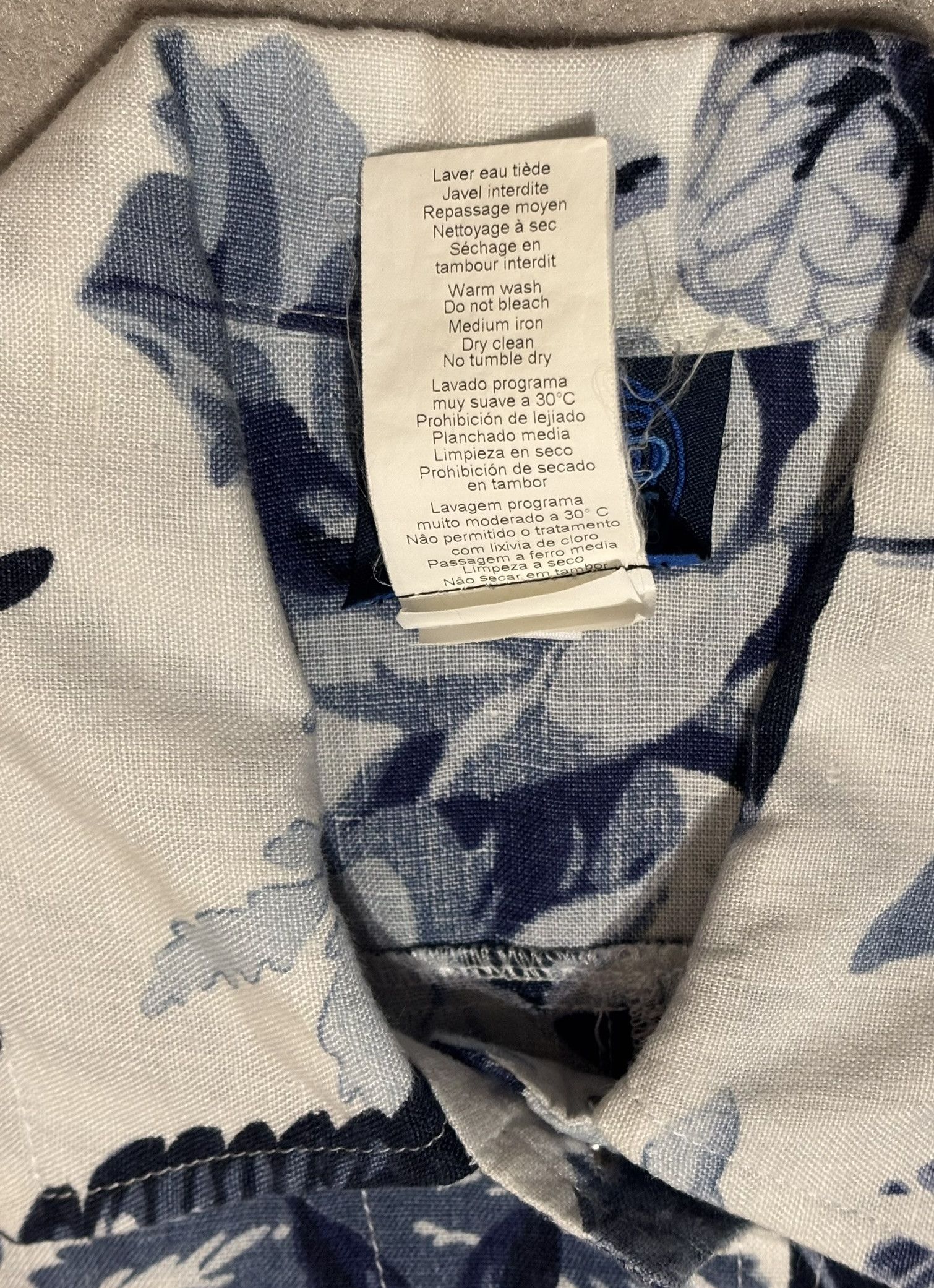 Kenzo Kenzo Jeans vintage shirt 100% Linen size 38 Size XS / US 0-2 / IT 36-38 - 14 Thumbnail
