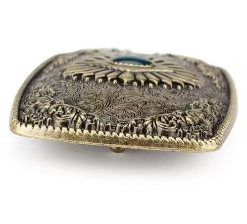 Japanese Brand × Vintage Printed Gems Belt Buckle Size ONE SIZE - 3 Thumbnail