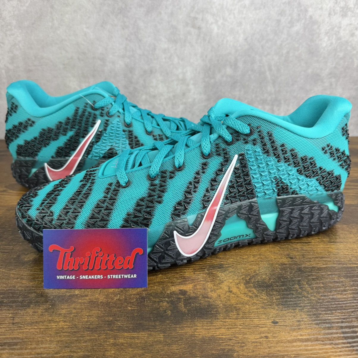 Nike NEW Nike Ja 3 Scratch 3.0 Turbo Green Size 16 HF2793-300 OG Size US 15 / EU 48 - 1 Thumbnail