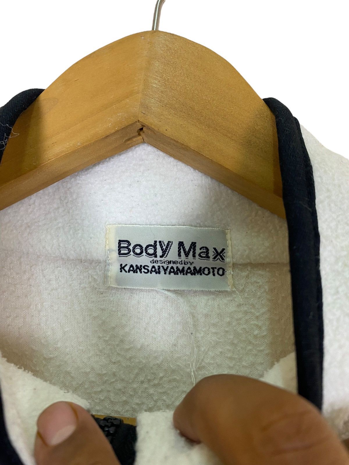 Kansai Yamamoto Body Wax by Kansai Yamamoto Zip Up Fleece Jacket Size US M / EU 48-50 / 2 - 6 Thumbnail