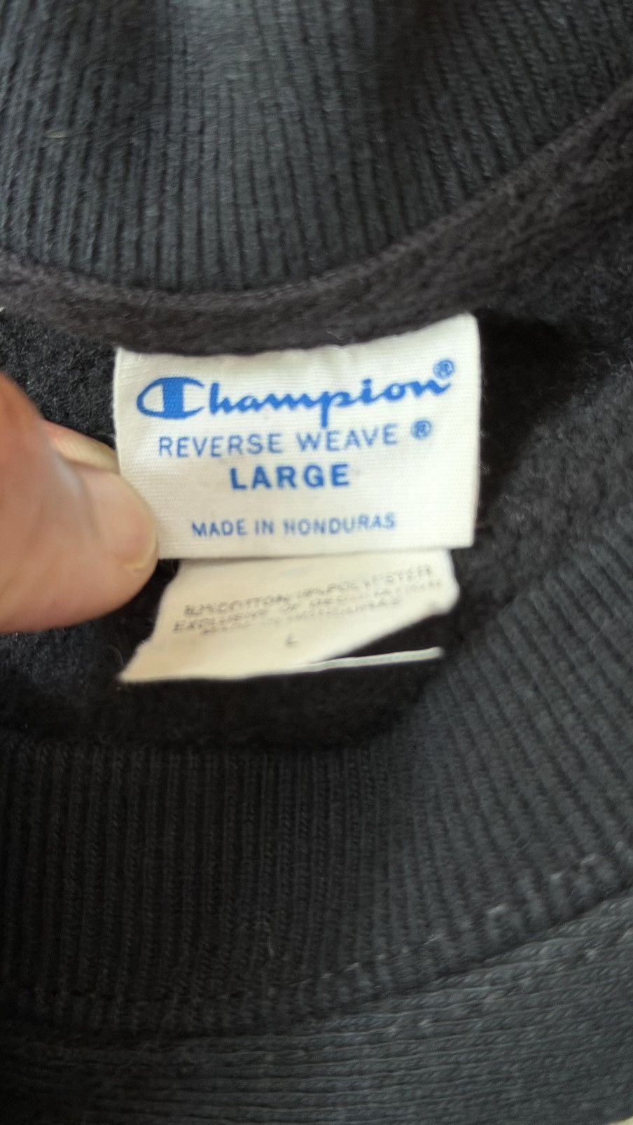 Gallery Dept. Gallery Dept. - Original Sample Black Sweatshirt Size US L / EU 52-54 / 3 - 6 Thumbnail