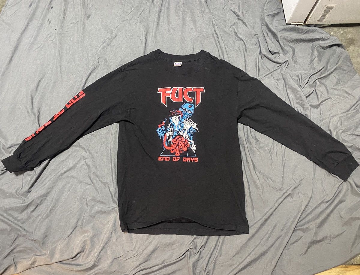 FUCT Fuct “End of days” U.S tour long sleeve shirt 2018 Size US L / EU 52-54 / 3 - 1 Thumbnail