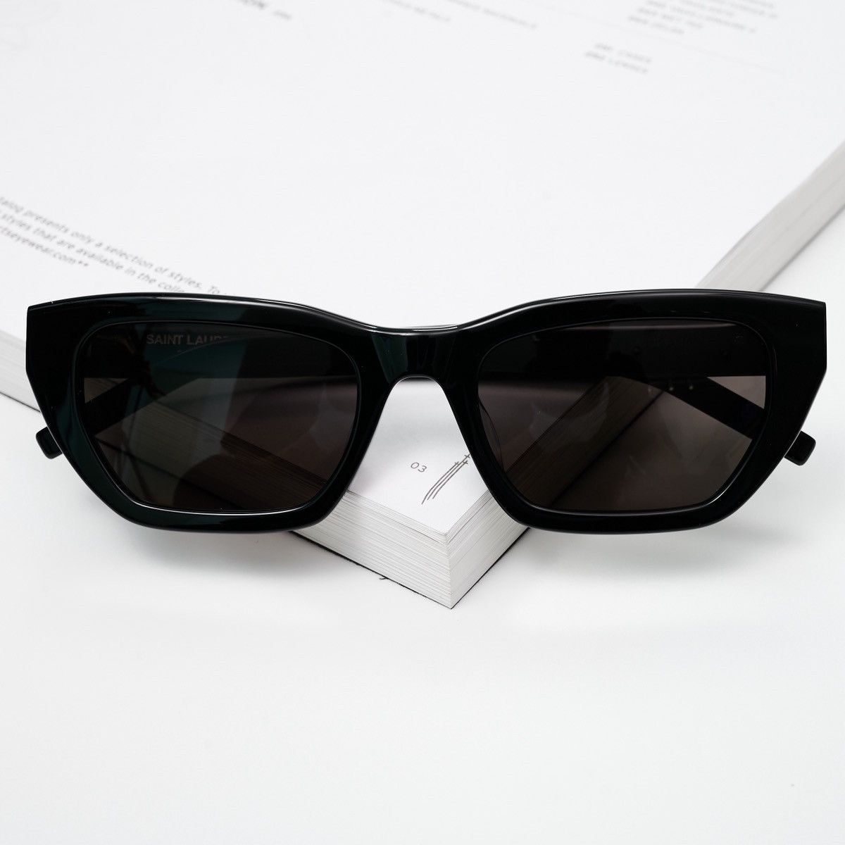 Saint Laurent Paris SAINT LAURENT SL M127/F 001 SUNGLASSES Size ONE SIZE - 6 Thumbnail