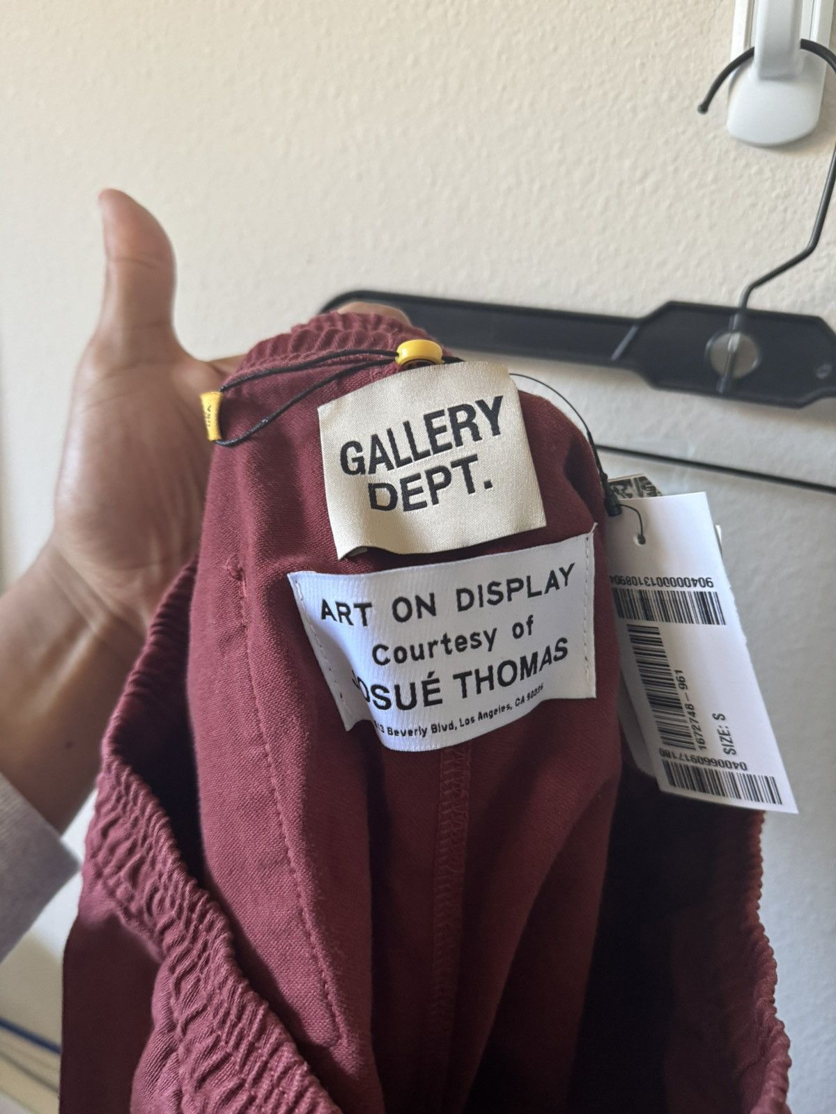 Gallery Dept Logo Zuma Shorts in Brick