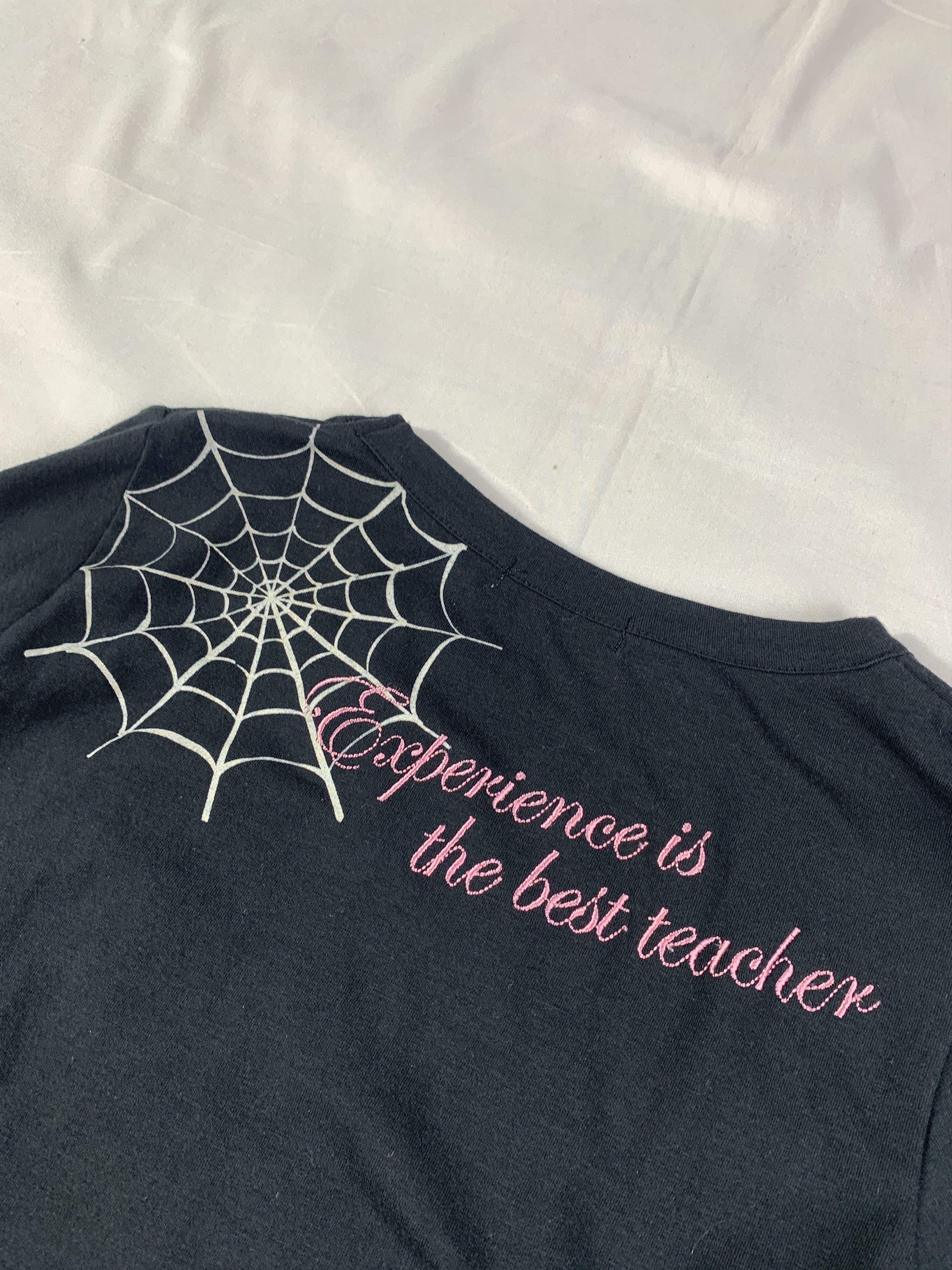 Japanese Brand sucure pomme Black Spider Poem Tee (S) Size S / US 4 / IT 40 - 7 Thumbnail