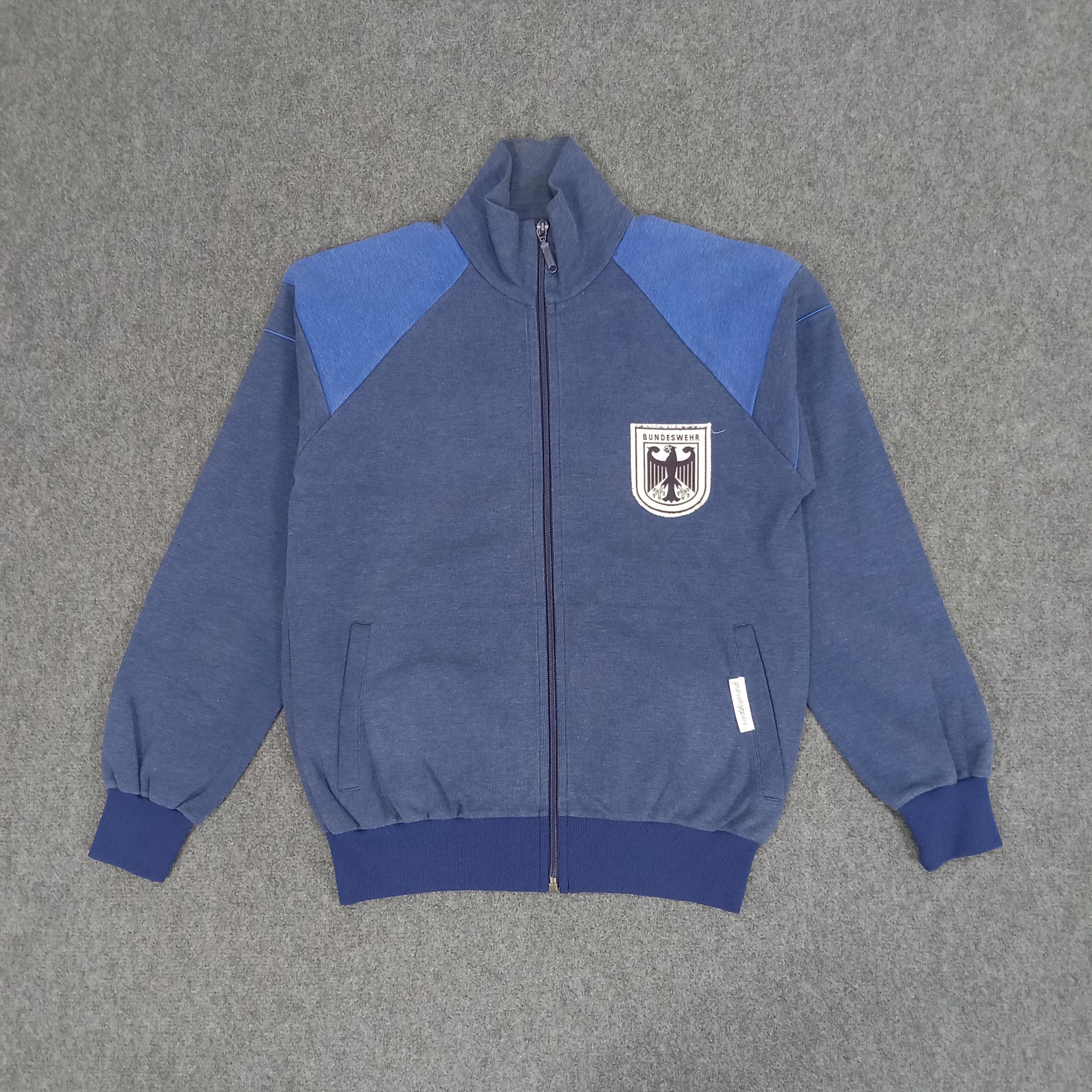 Vintage Bundesweahr Germany Armed Force Sport Jacket Size US S / EU 44-46 / 1 - 1 Thumbnail