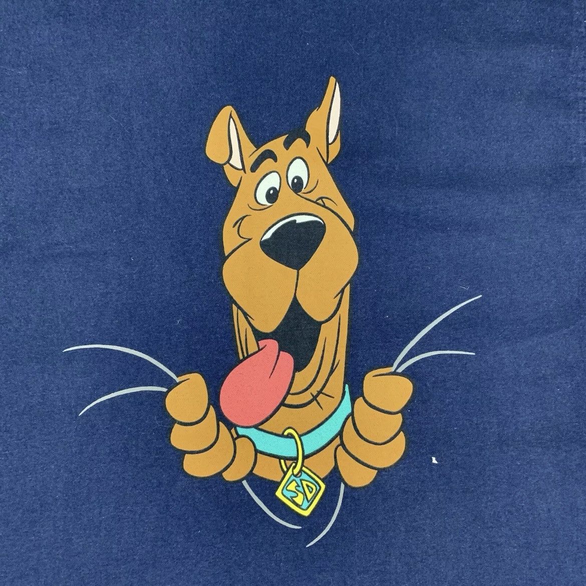 Vintage Rare! Vintage Scooby Doo Ass Big Logo Tee 1999 Warner Bros Size US L / EU 52-54 / 3 - 10 Thumbnail