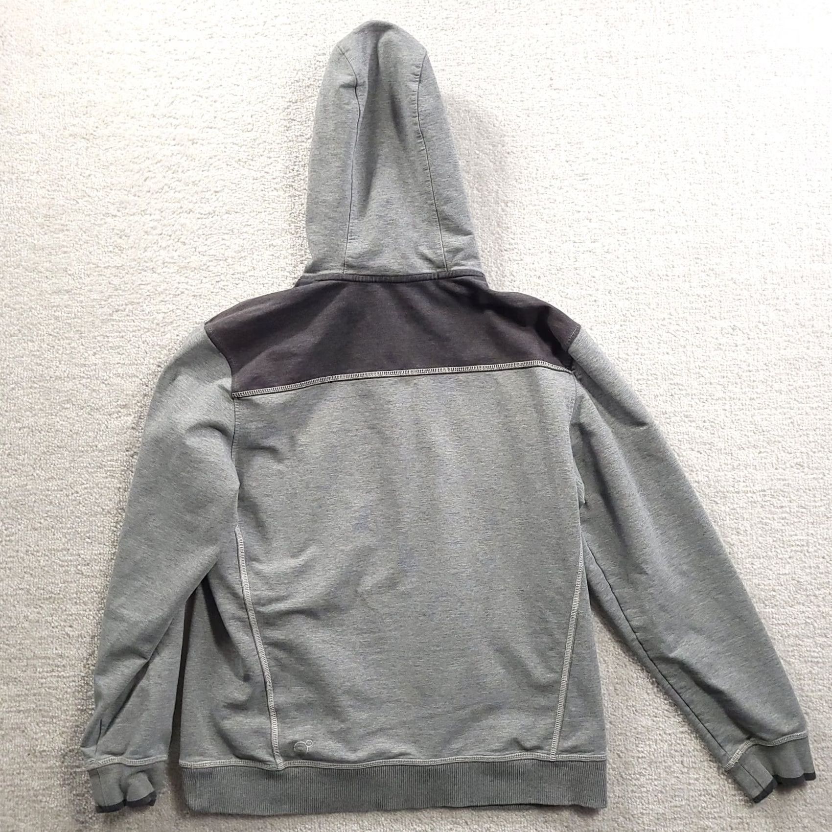 Puma PUMA Mens Hoodie Medium Gray Logo Embroidered Pullover Hooded Pockets Regular Hoodie Mens Gray Logo Embroidered Size US M / EU 48-50 / 2 - 7 Thumbnail