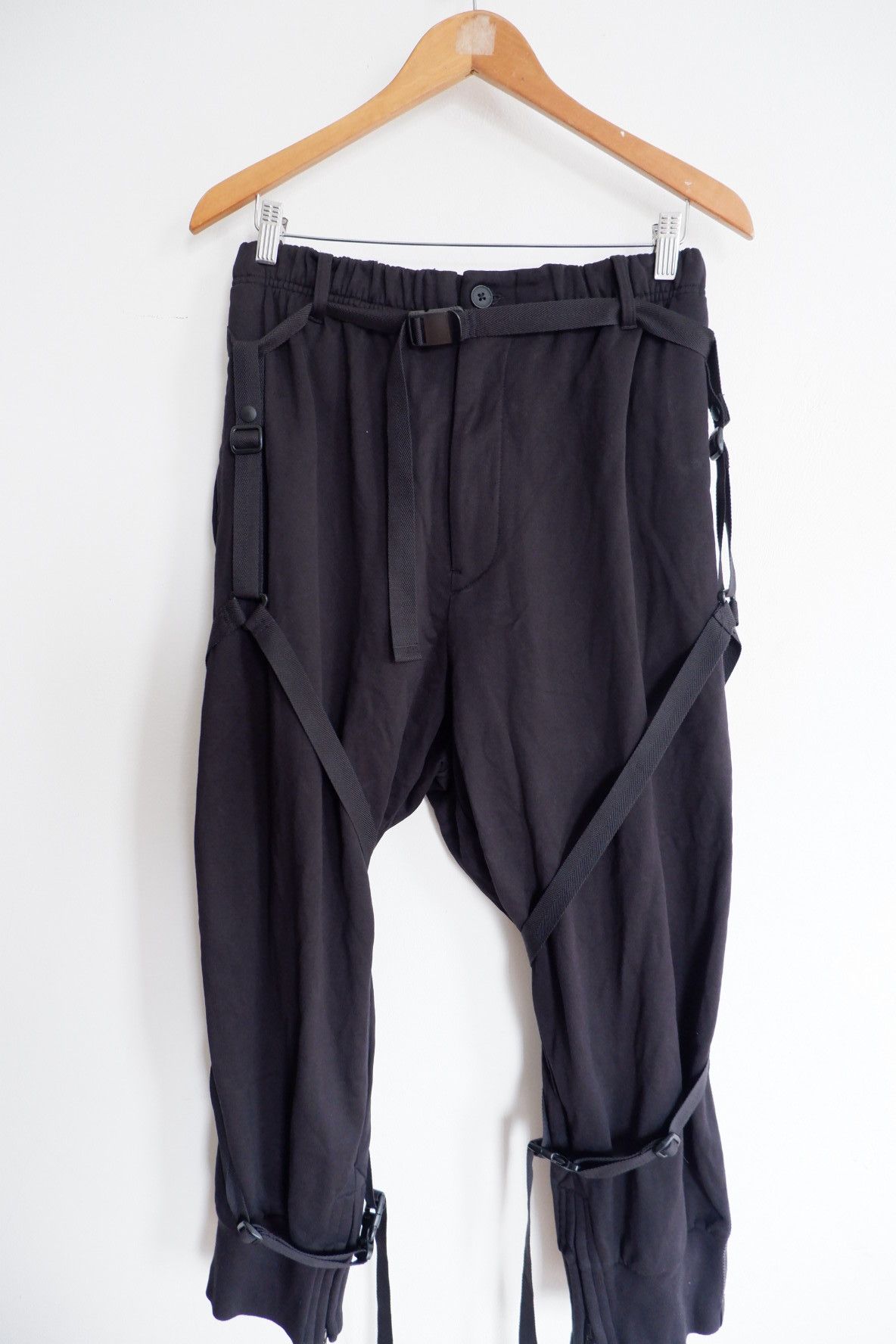 Yohji Yamamoto Y-3 Yohji Yamamoto Parachute Bondage Jogger Pants Size US 30 / EU 46 - 4 Thumbnail