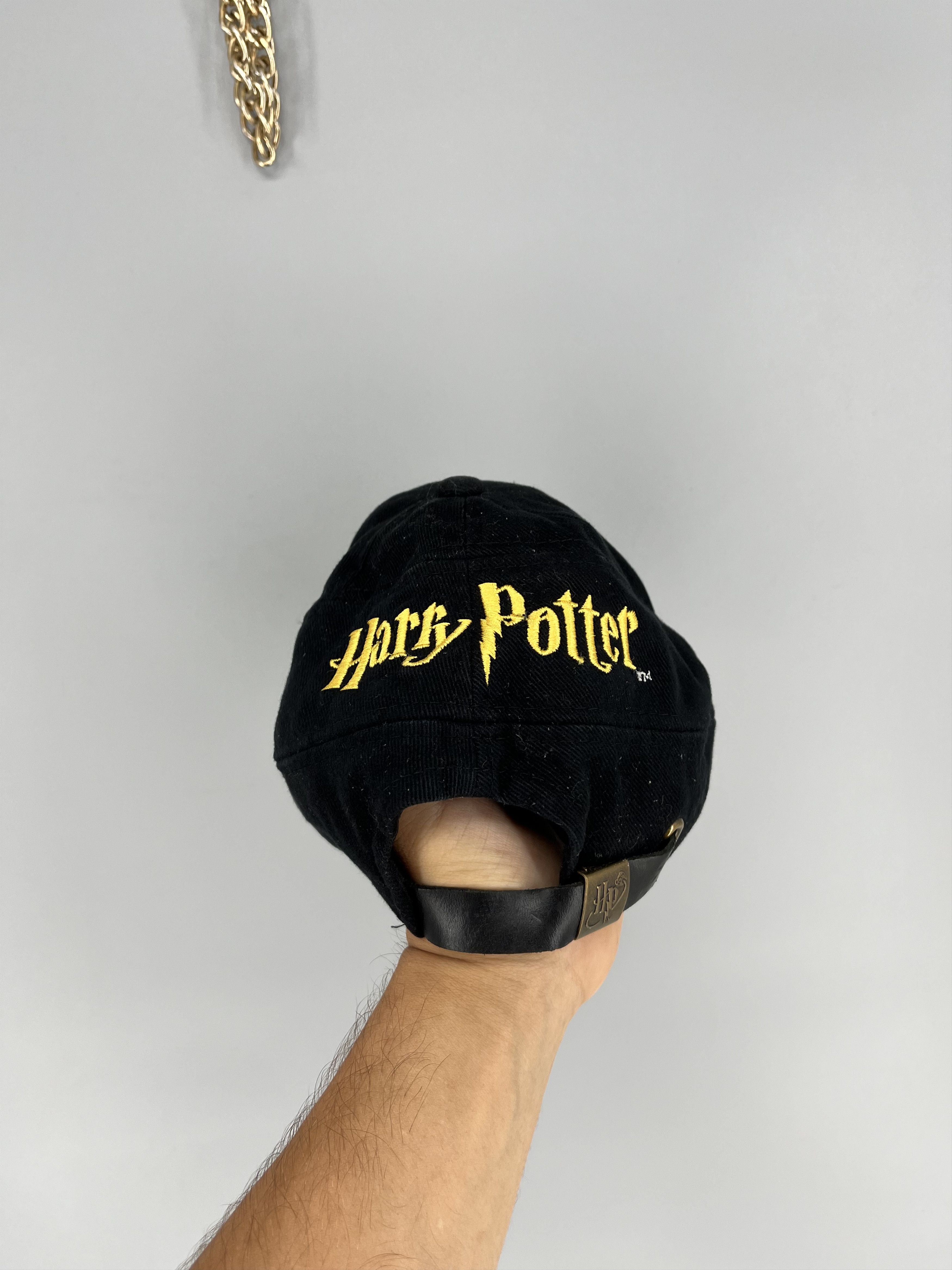 Vintage Rare 2001 Warner Bros. Harry Potter Denim Cap Size ONE SIZE - 4 Thumbnail