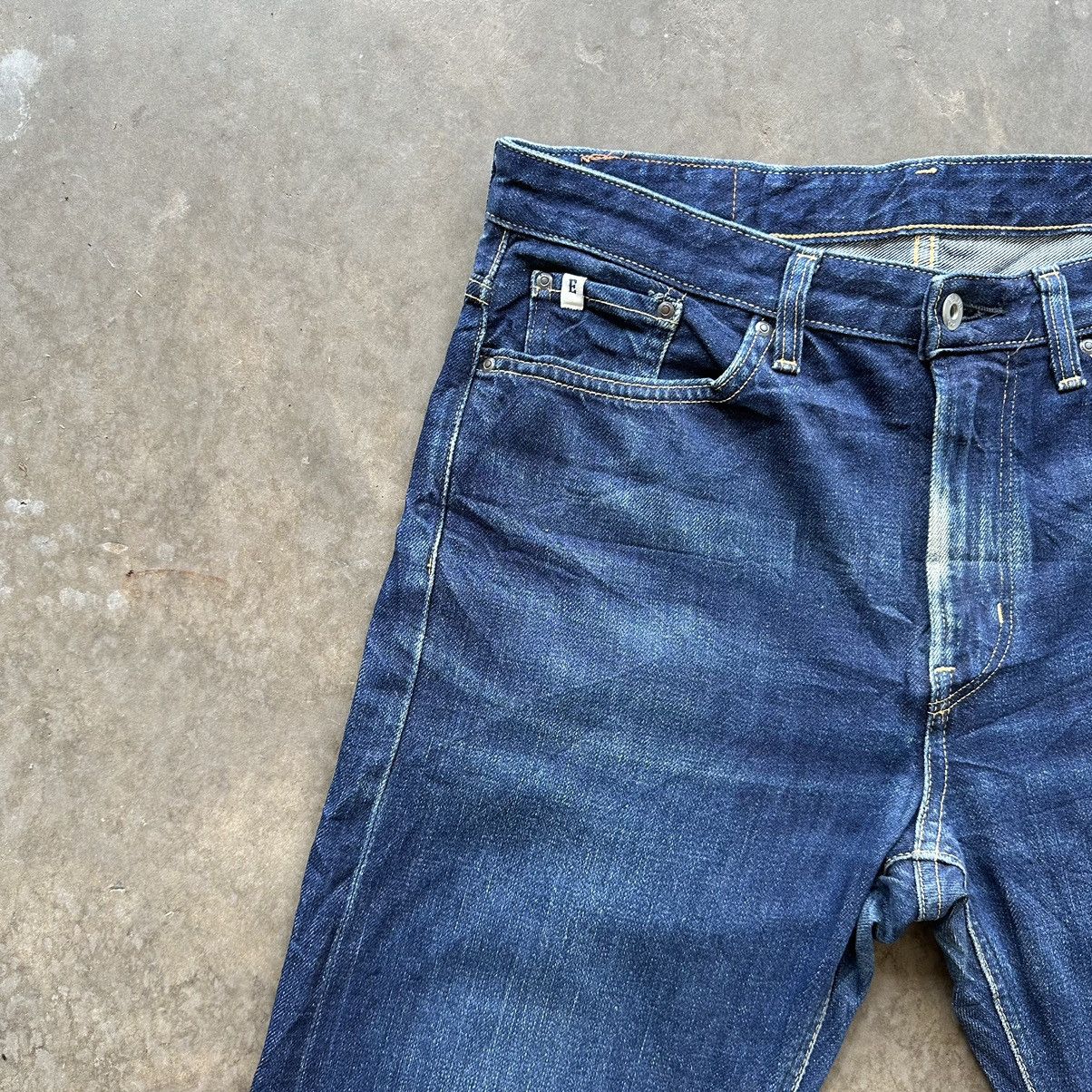 Edwin × Jean × Vintage Vintage Edwin Distressed Faded Denim Jean Pant W31 Size US 31 - 5 Thumbnail