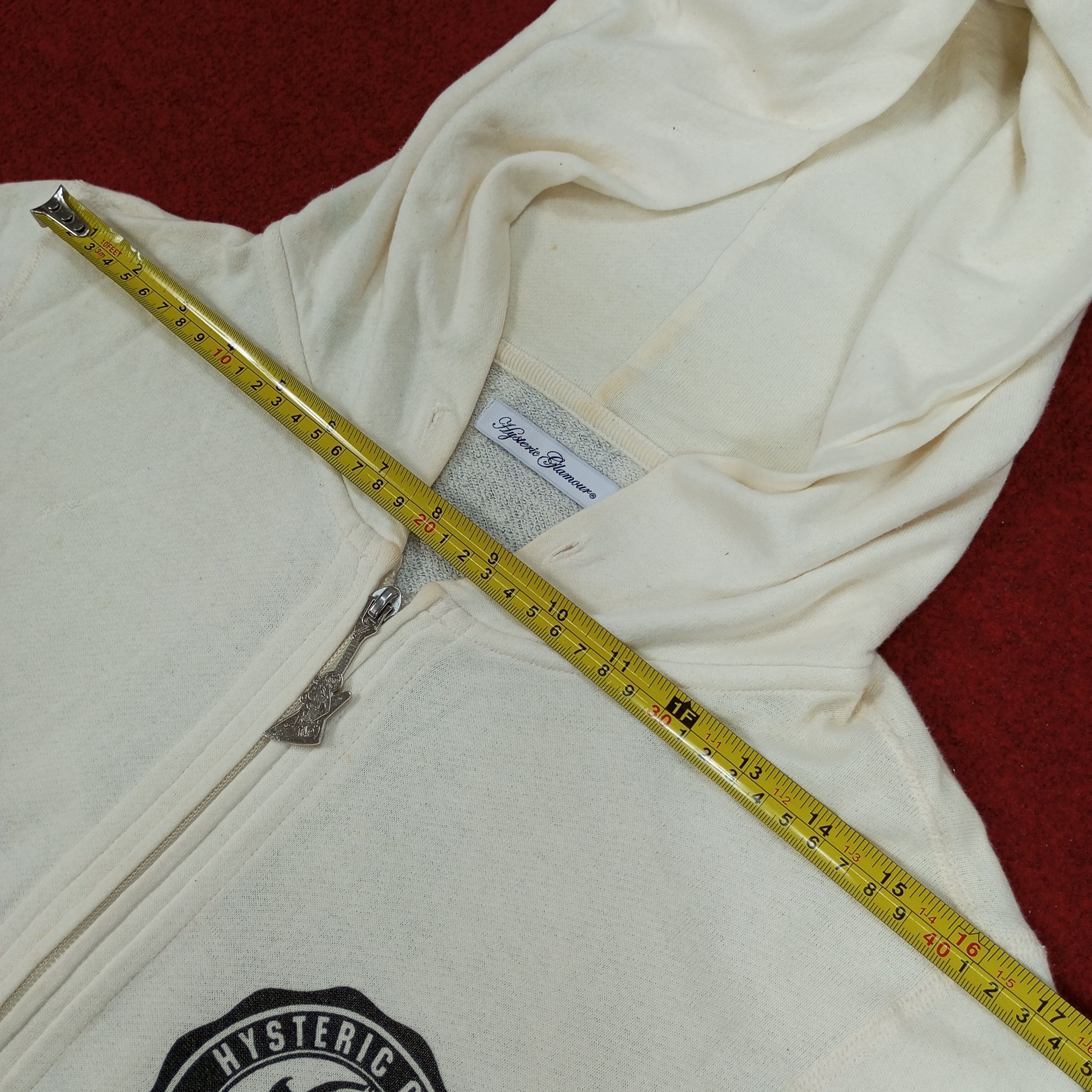 Hysteric Glamour × Japanese Brand × Vintage Hysteric Glamour Japanese Brand Music Style Zipper Hoodies Size US XS / EU 42 / 0 - 13 Thumbnail