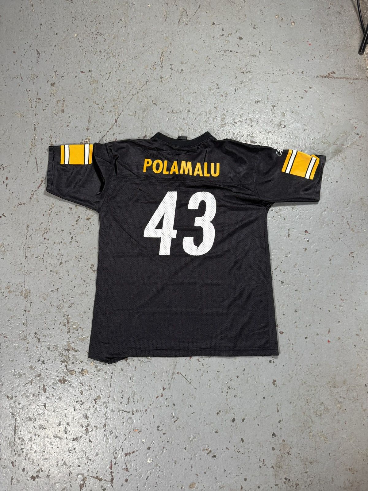 NFL Vintage Mesh Steelers Jersey 43 Polamalu Size US L / EU 52-54 / 3 - 4 Thumbnail