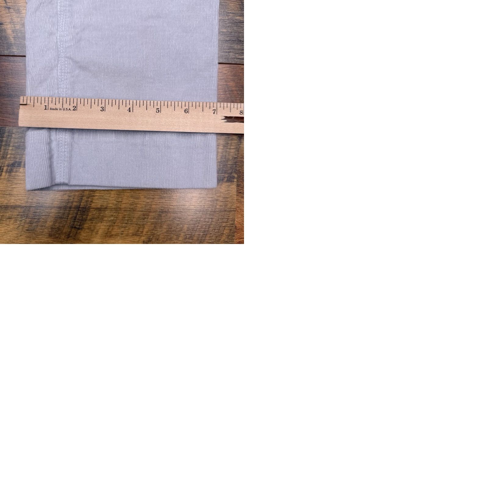 Rag & Bone Rag & Bone Corduroy Pants Womens 00 Gray Mid Rise Stretch USA Pants Cotton Spandex Straight Cropped Regular Vintage No 00 Mens? Size 24" / US 00 / IT 34 - 9 Thumbnail