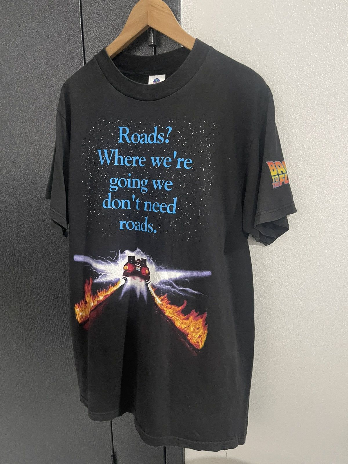 Universal Studios Vintage 90’s Back To The Future Movie Promo T-Shirt Size US L / EU 52-54 / 3 - 2 Thumbnail