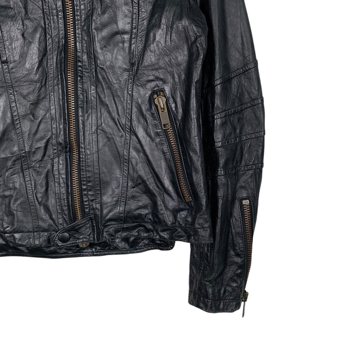 Genetic Manipulation Shinichiro Kuriya Genetic Manipulation Shinichiro Kuriya Biker Leather Jacket Size US S / EU 44-46 / 1 - 4 Thumbnail