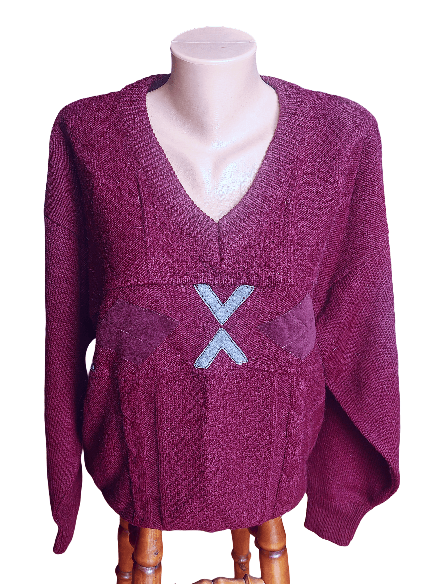 Other VTG Monte Carlo Men's Burgundy Pullover Sweater Size US M / EU 48-50 / 2 - 8 Thumbnail