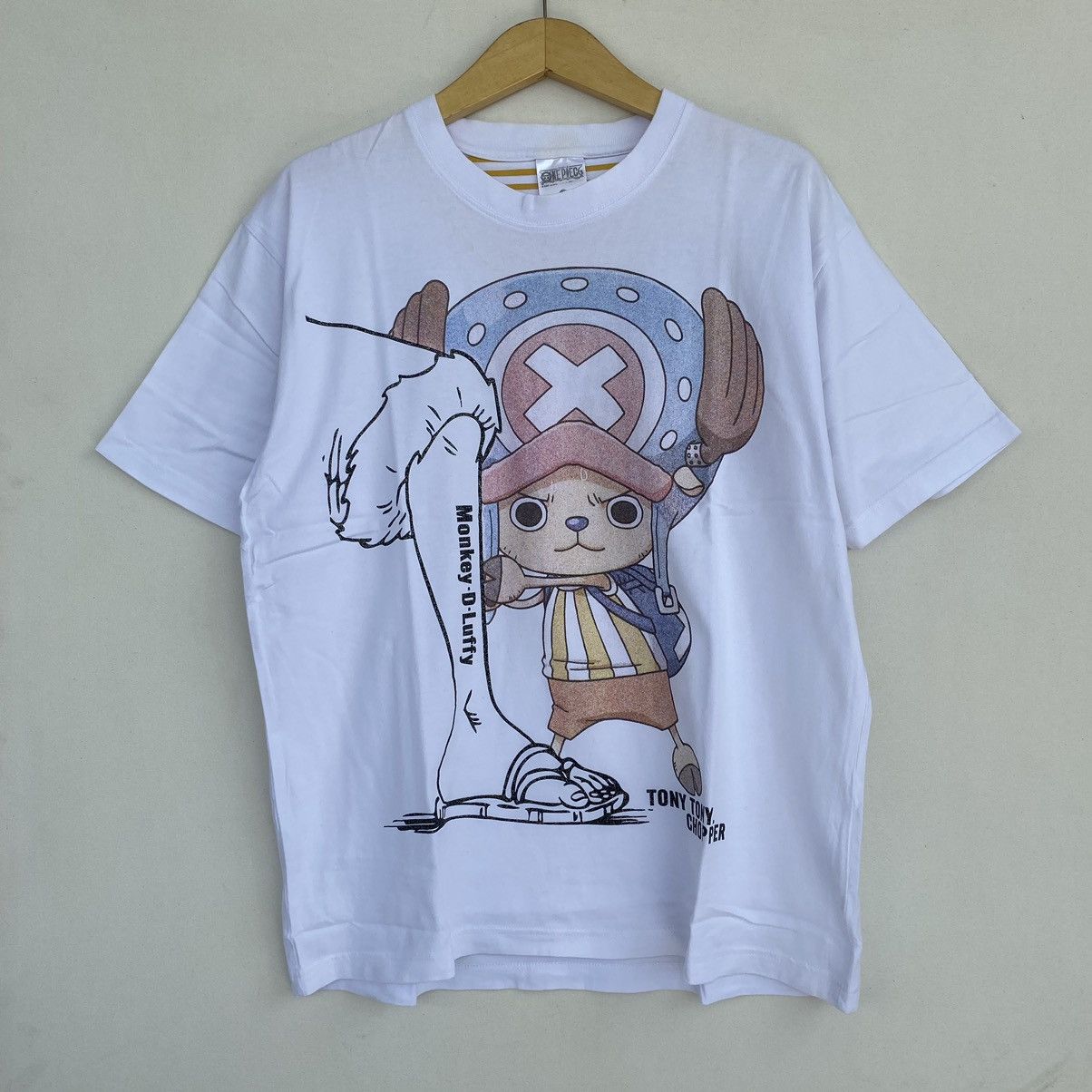Anime × One Piece T Shirt Onepiece Monkey D luffy and Tony Tony chopper Size US XL / EU 56 / 4 - 2 Thumbnail