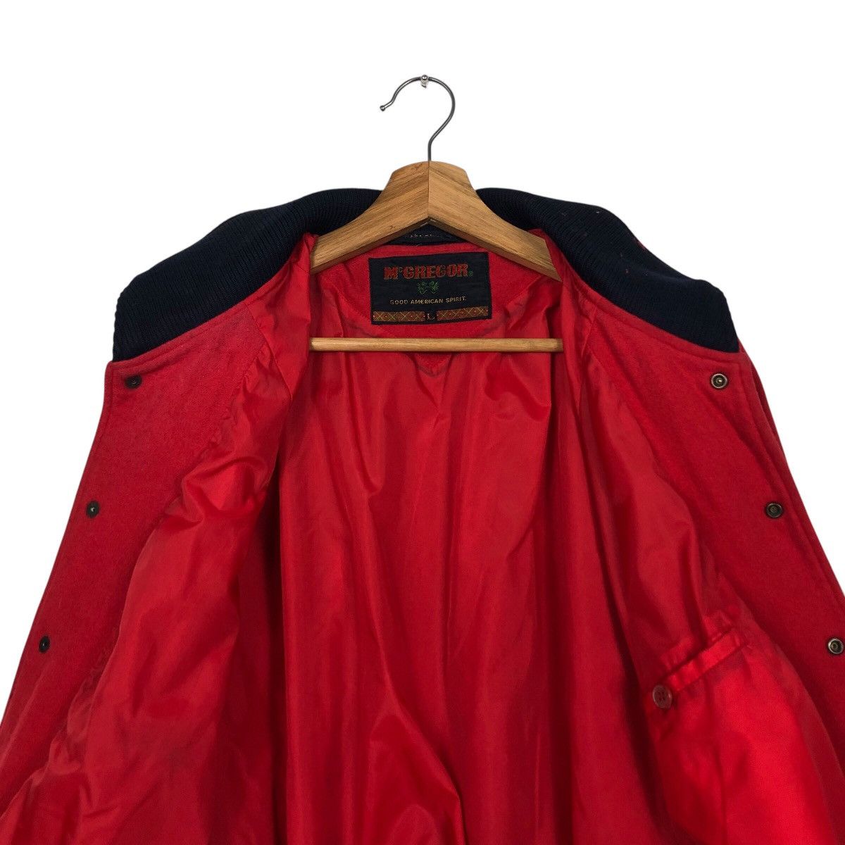Japanese Brand 📌Vintage Bomber Jacket Mc Gregor Big Logo Issey Miyake Size US L / EU 52-54 / 3 - 15 Thumbnail