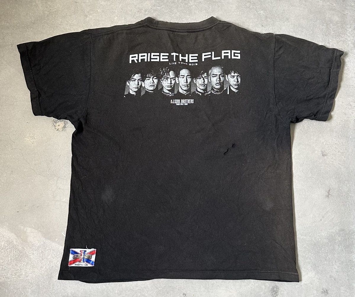Band Tees DISTRESSED J SOUL BROTHERS RAISE THE FLAG TOUR 2019 TEE Size US L / EU 52-54 / 3 - 1 Thumbnail