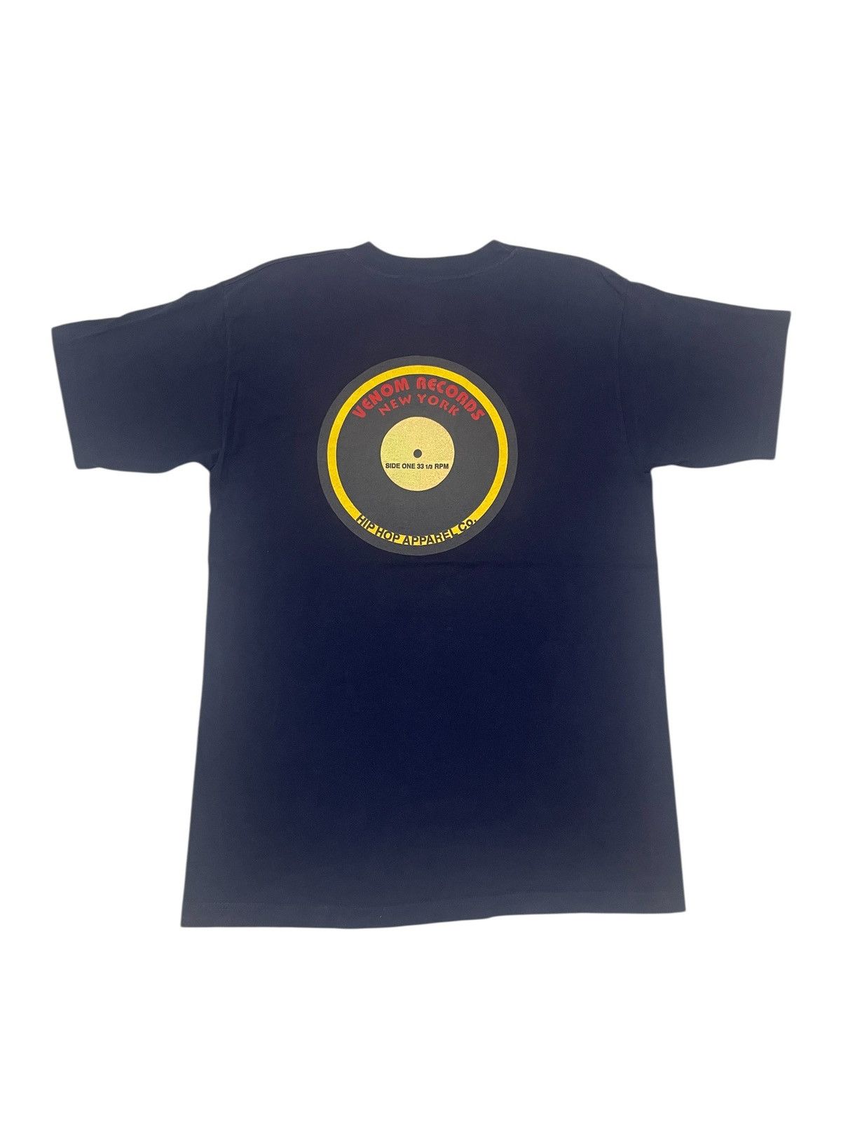 Band Tees × Rap Tees × Vintage Vintage 90s VENOM RECORD New York Hip Hop Apparel Co. Tees Size US L / EU 52-54 / 3 - 1 Thumbnail