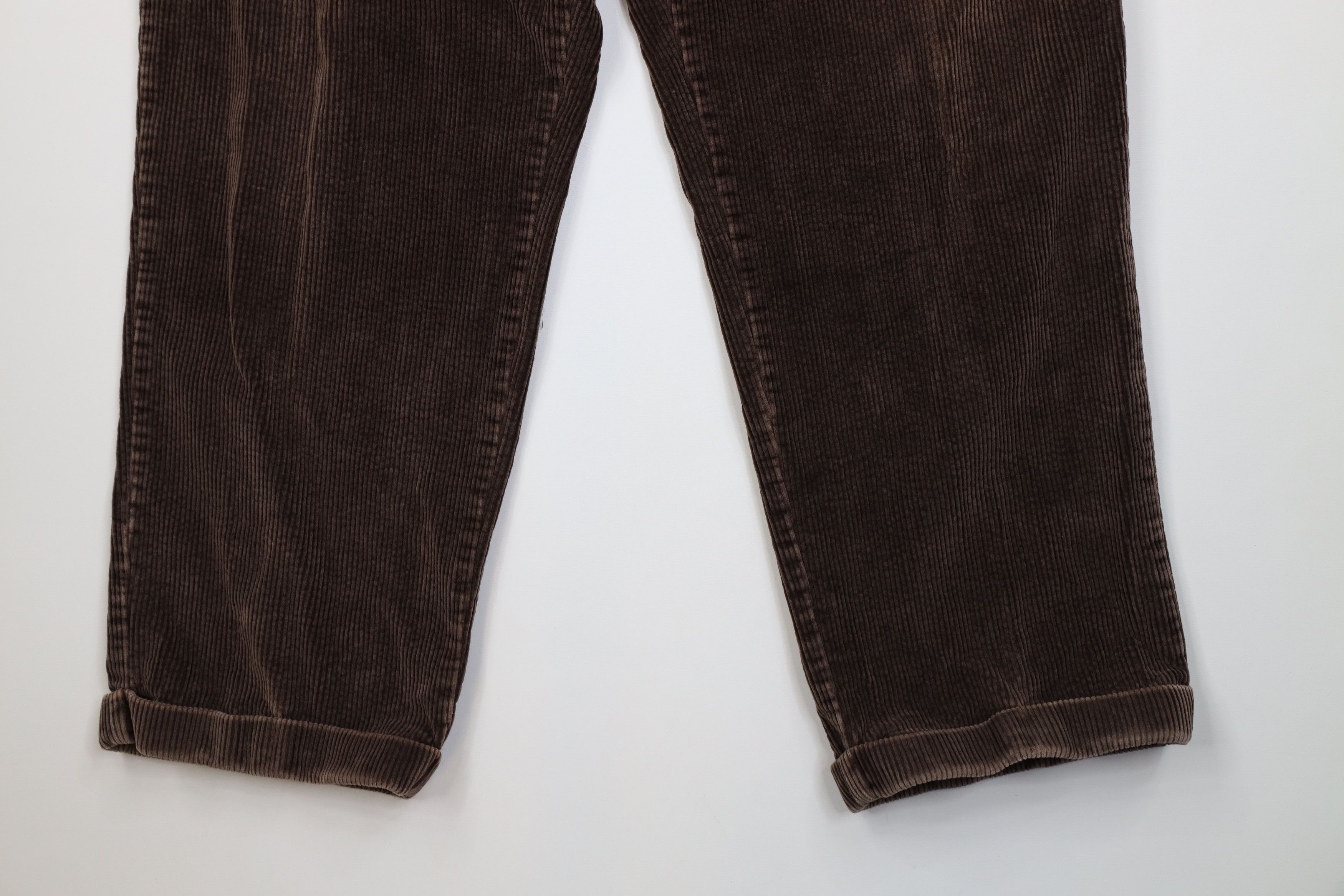 Vintage Vintage 90s Streetwear Heavy Wide Leg Corduroy Chino Pants Size US 40 / EU 56 - 4 Thumbnail