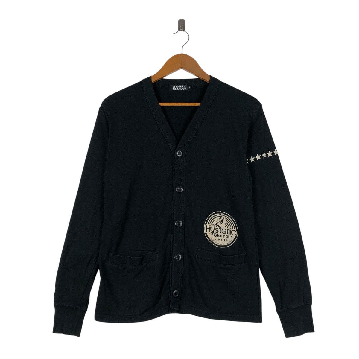 Hysteric Glamour Hysteric Glamour V.I.P. Club Cardigan Sweater Size US S / EU 44-46 / 1 - 1 Thumbnail