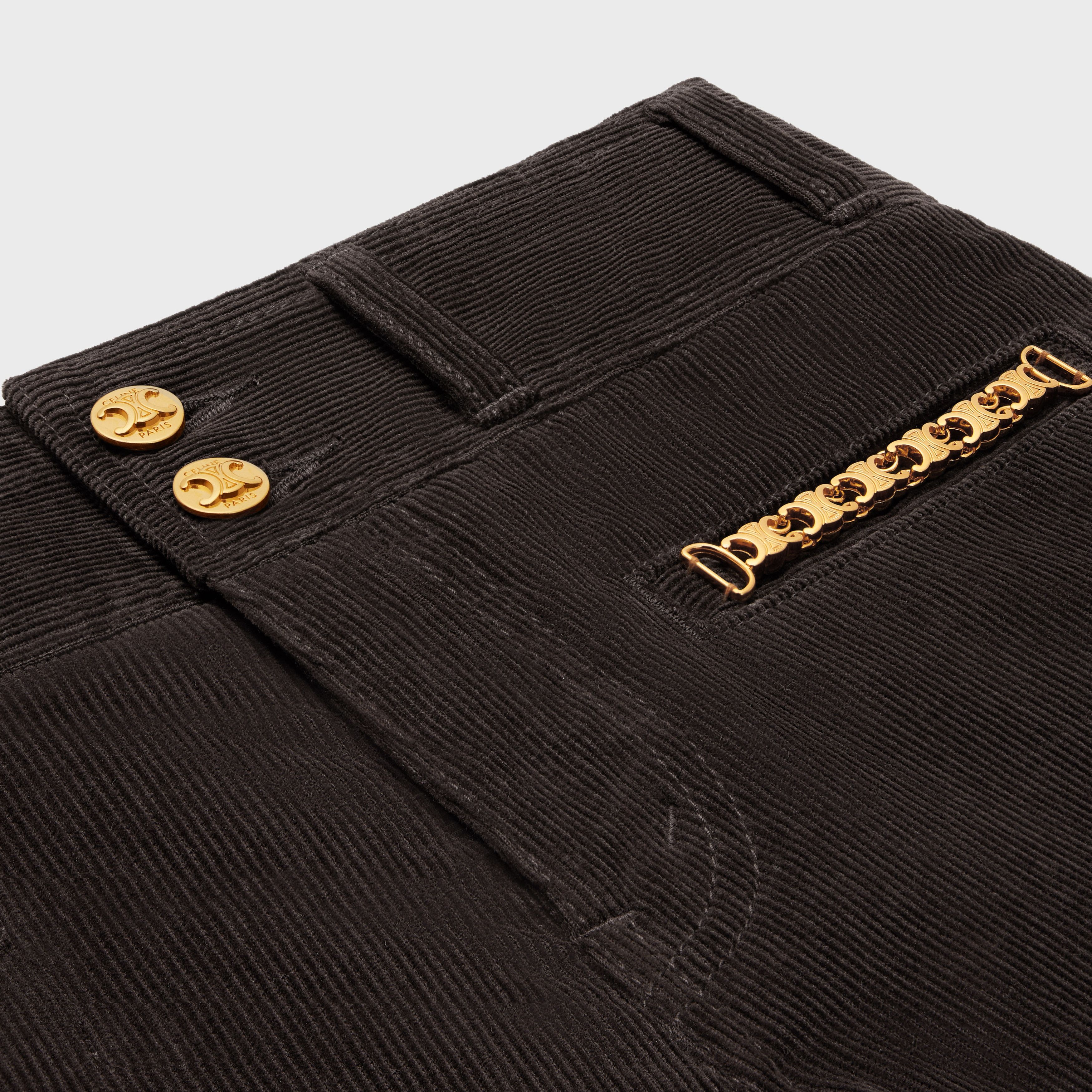 Celine o1w1db10925 2N991273T Jane Flare Jeans in Brown Size 29" - 3 Thumbnail