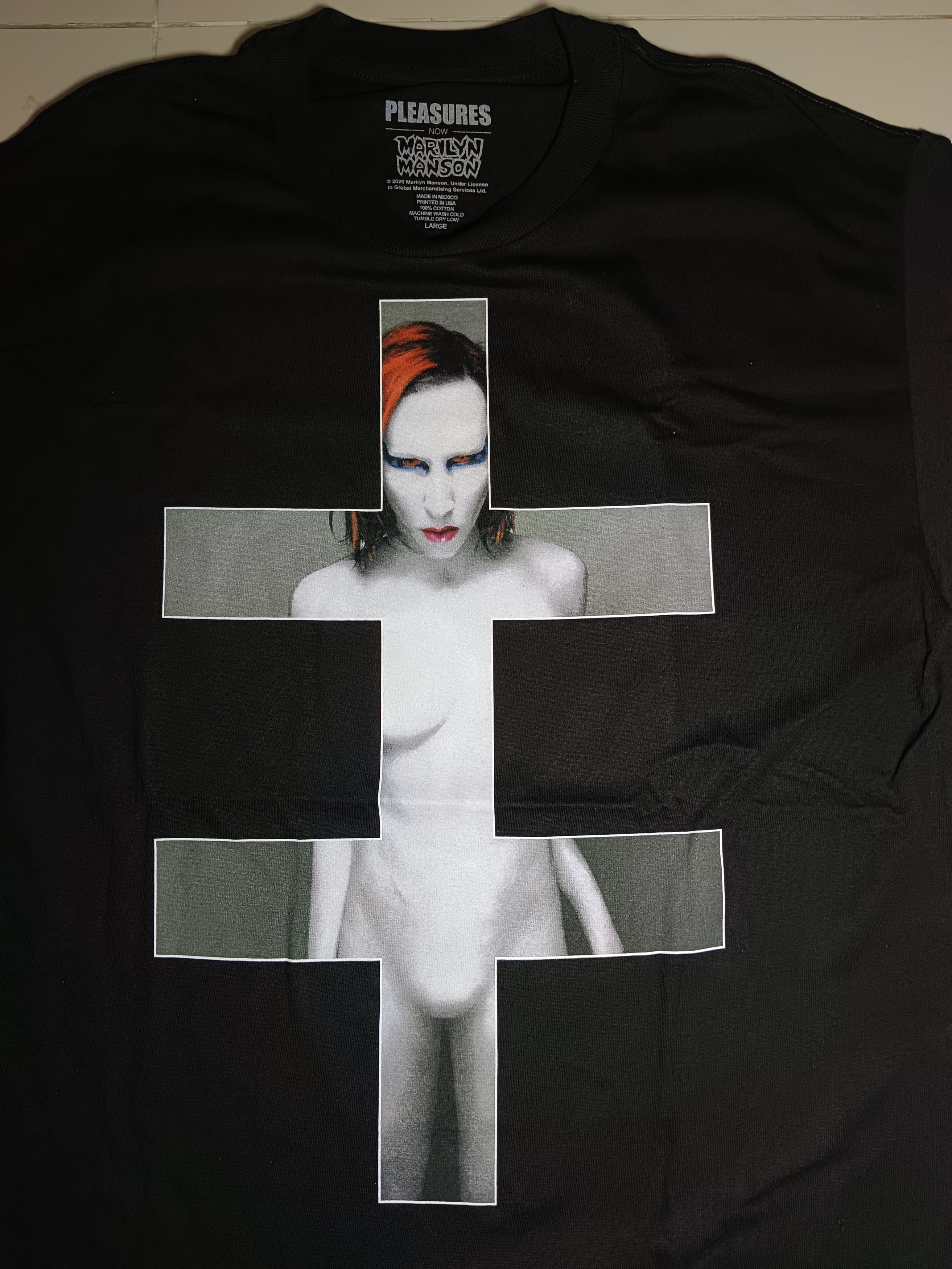Band Tees × Marilyn Manson Pleasures x Marilyn Manson Tee Size US L / EU 52-54 / 3 - 2 Thumbnail