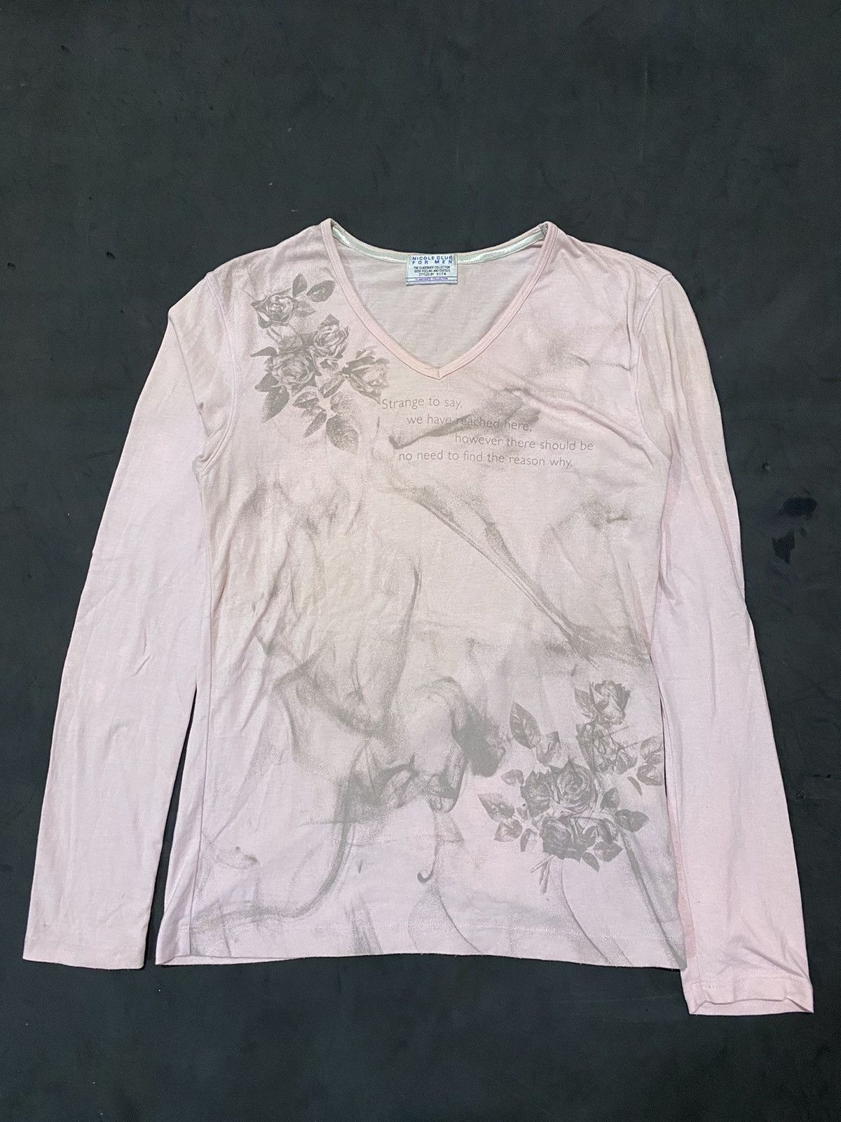 image of Beauty Beast x Hysteric Glamour Ncfm Japanese Poem Flower Archived Styled Tornado in Soft Pink (Siz