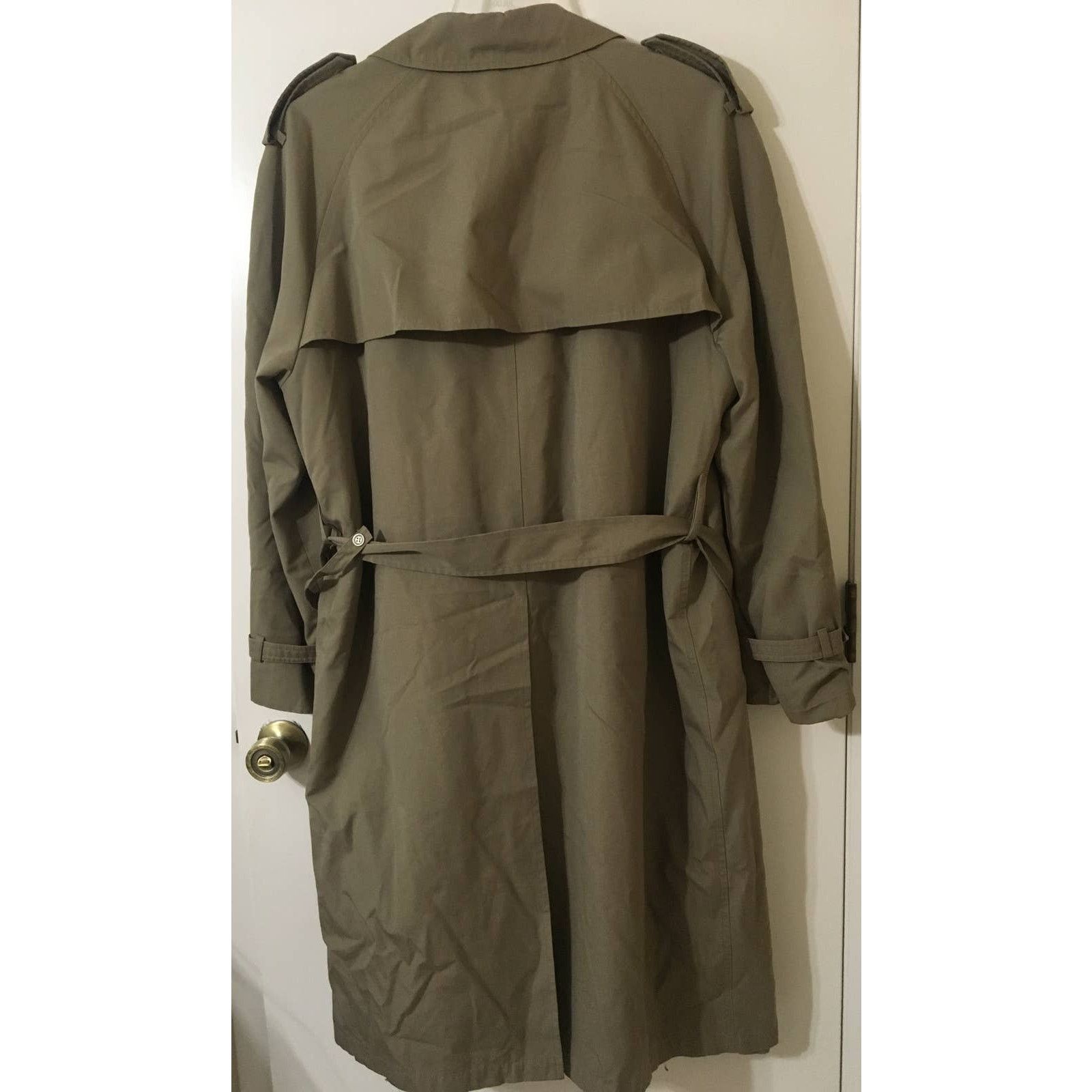 London Fog Vintage London Fog London Towne Trench Coat, Zip Out Warmer Size US XL / EU 56 / 4 - 3 Thumbnail