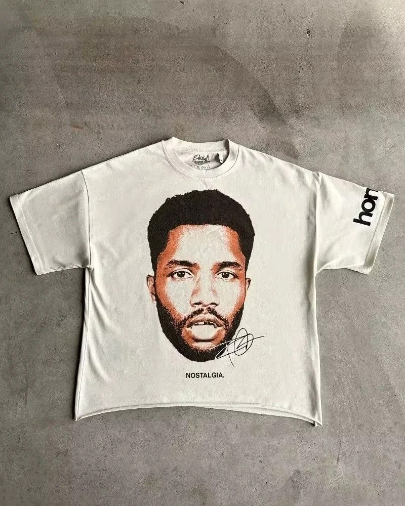 Japanese Brand × Vintage Streetwear Y2k Vintage Rapper Superstar Big Face T-Shirt Size US S / EU 44-46 / 1 - 1 Thumbnail