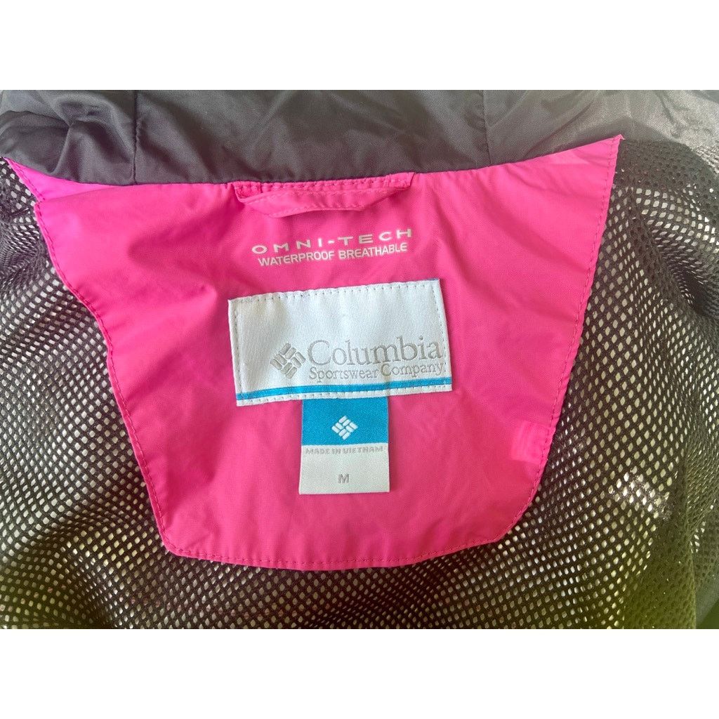 Columbia Women's M Columbia Jacket Windbreaker Breast Cancer Pink Size M / US 6-8 / IT 42-44 - 11 Thumbnail