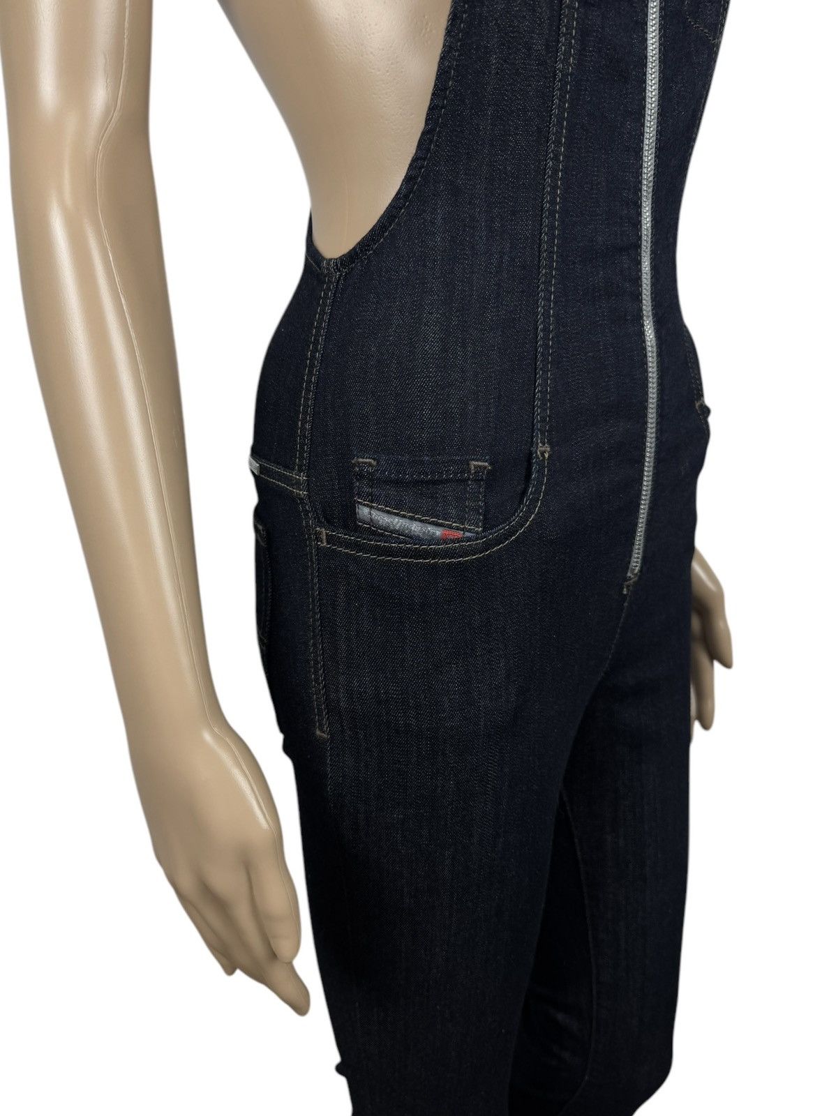 Diesel Diesel Denim Overall Jumpsuit size XXS Size 23" - 4 Thumbnail