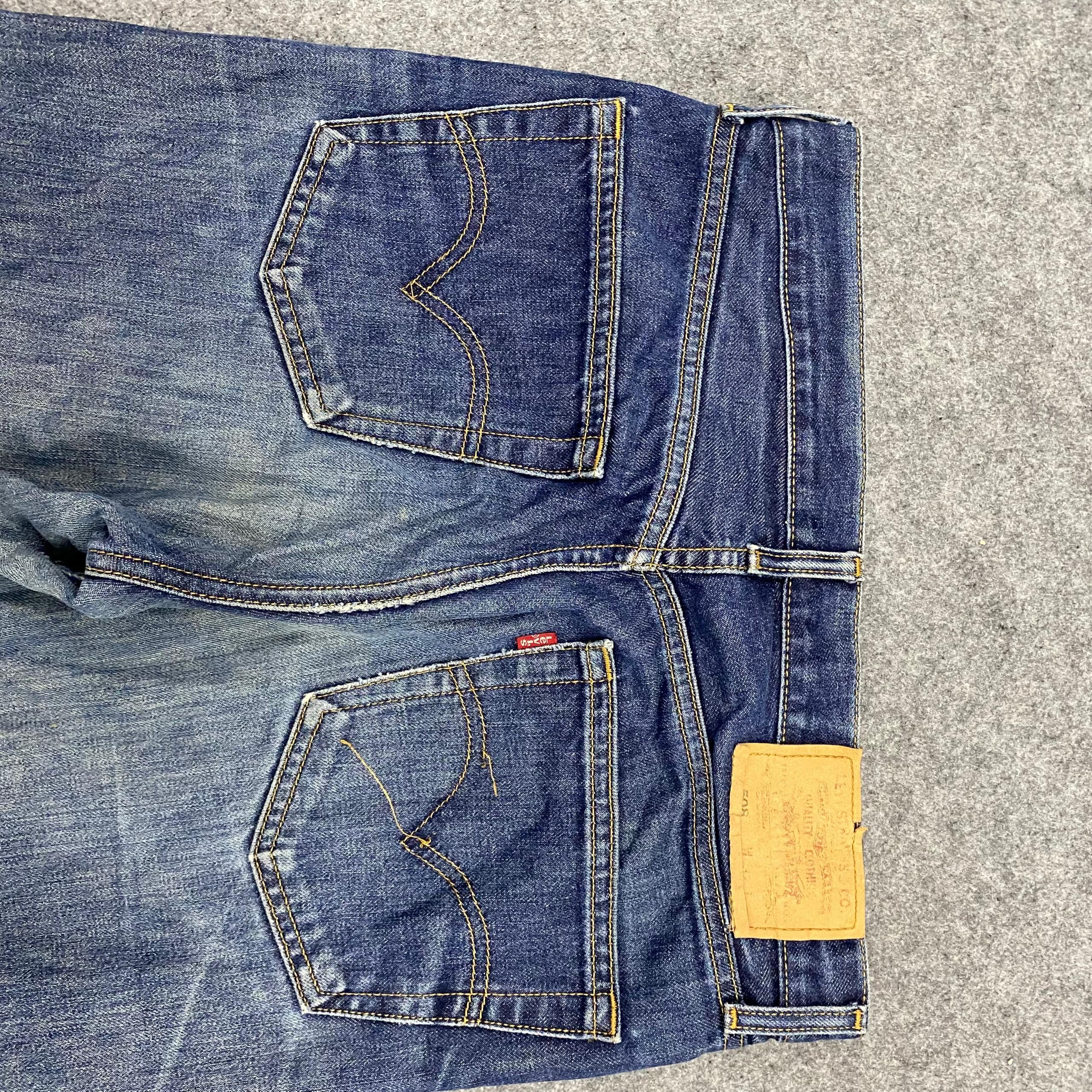 Levi's Vintage Levis 508 Distressed denim Kurt Cobain Style Size US 32 / EU 48 - 14 Thumbnail