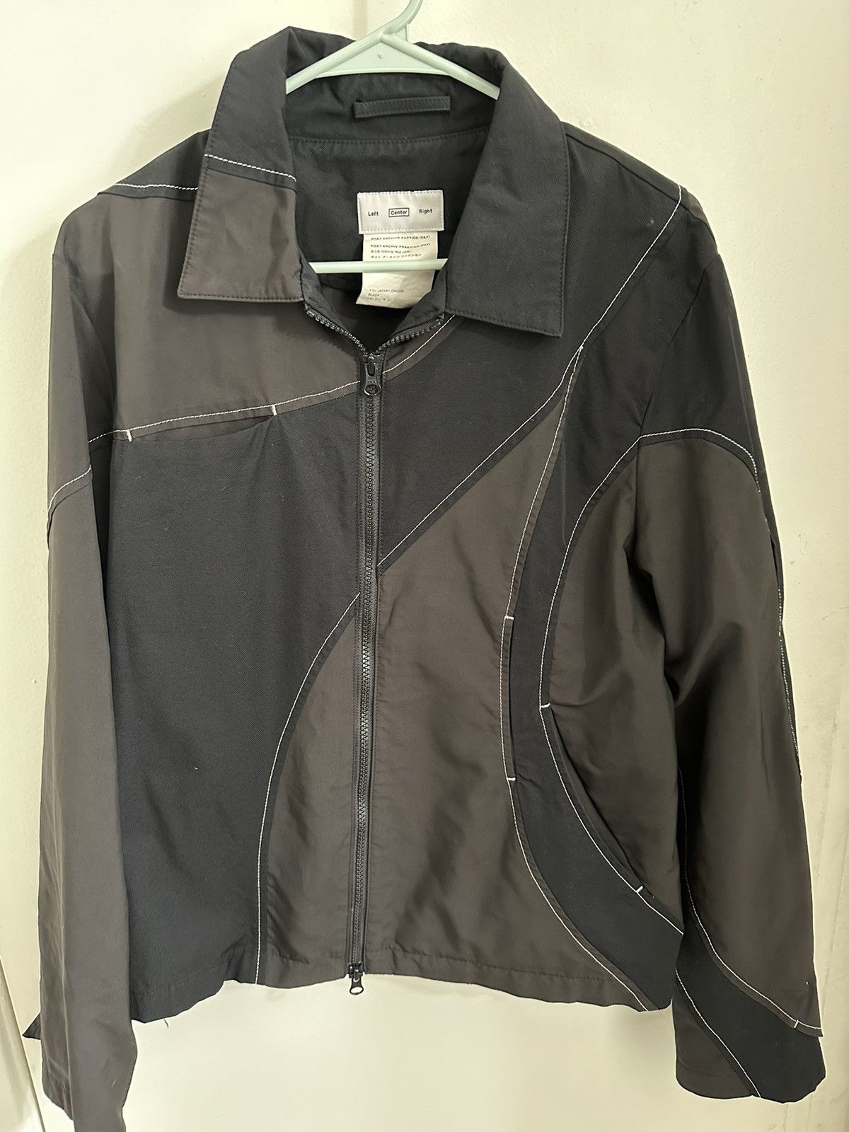 image of Post Archive Faction Paf Post Archive Faction Black 4.0 Center Jacket, Men's (Size Large)